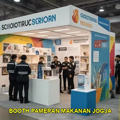 Studi Kasus Booth Pameran Makanan Jogja di Event Travel
